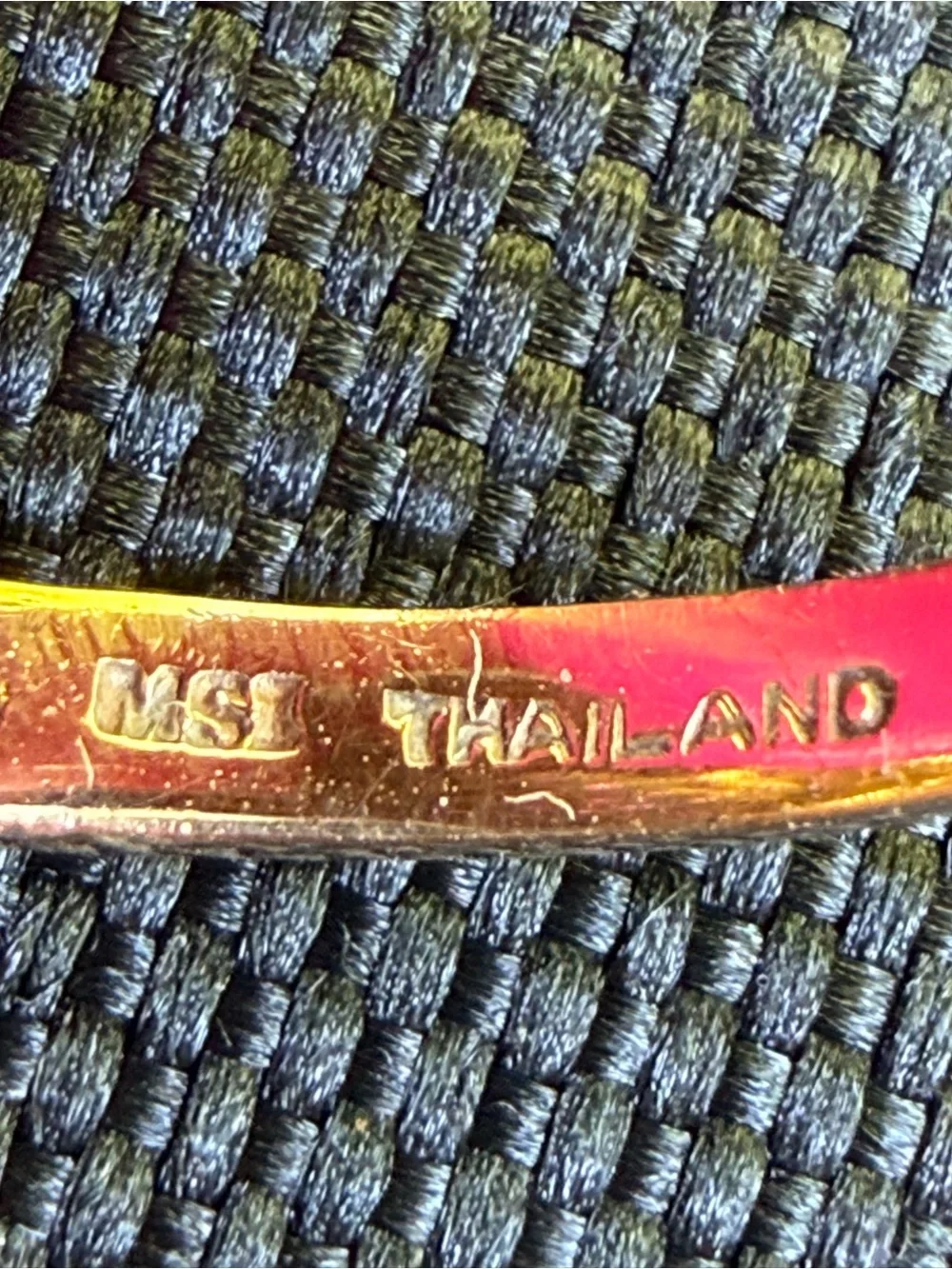 10K Gold Natural Thai Ruby & Diamond Heart Ring